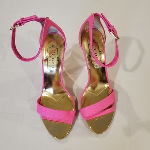 Ted Baker Neon Pink Sandals 37